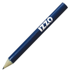 Round Golf Pencil - 61100-dk-blue_3