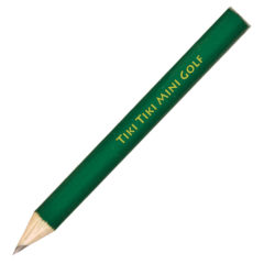 Round Golf Pencil - 61100-dk-green_1