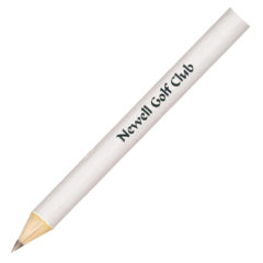 Round Golf Pencil - 61100-white_1