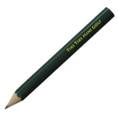 Hex Golf Pencil - 61150-dk-green_3