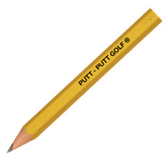 Hex Golf Pencil - 61150-yellow_2