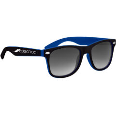 Two-Tone Malibu Sunglasses - 6224_BLUBLK_Silkscreen