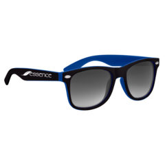Two-Tone Malibu Sunglasses - 6224_BLUBLK_Silkscreen