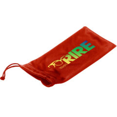 Microfiber Pouch with Drawstring - 6243_RED_Colorbrite