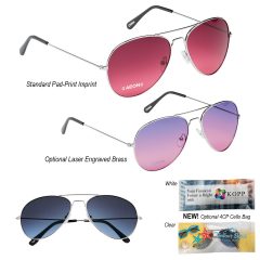 Ocean Gradient Aviator Sunglasses - 6254_group