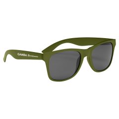 Matte Finish Malibu Sunglasses - 6273_GRN_Silkscreen