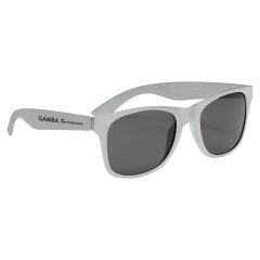Matte Finish Malibu Sunglasses - 6273_SIL_Silkscreen