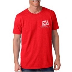 Gildan SoftStyle Custom Printed T-shirts - Antique Cherry Red