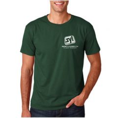 Gildan SoftStyle Custom Printed T-shirts - Forest Green