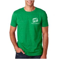 Gildan SoftStyle Custom Printed T-shirts - Heather Irish Green