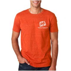 Gildan SoftStyle Custom Printed T-shirts - Heather Orange