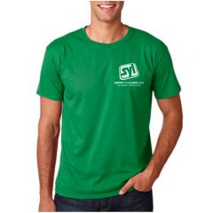 Gildan SoftStyle Custom Printed T-shirts - Irish Green