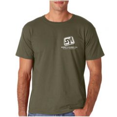 Gildan SoftStyle Custom Printed T-shirts - Military Green