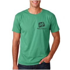 Gildan SoftStyle Custom Printed T-shirts - Scrub Green