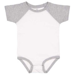 Rabbit Skins Infant Baseball Fine Jersey Bodysuit - 65336_f_fm