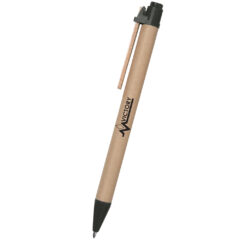 Eco-Inspired Pen - 665_BLK_Padprint