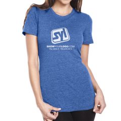 Ladies’ Next Level Crew T-Shirt - Vintage Royal