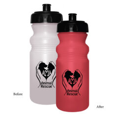 Sun Fun Cycle Bottle – 20 oz - 67220-frosted-to-red