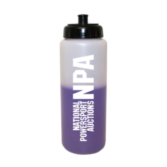 Mood Sports Bottle with Push ‘n Pull Cap – 32 oz - 67551-frosted-to-purple