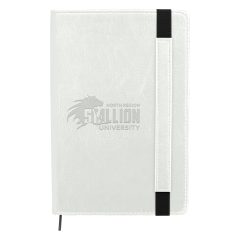 Charlotte Journal Notebook - 6913_WHT_Debossed