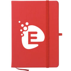 Journal Notebook – 5″ x 7″ - 6962_RED_Silkscreen