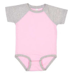 Rabbit Skins Infant Baseball Fine Jersey Bodysuit - 69666_f_fm