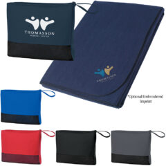 Travel Blanket - 7014_NAV_Embroidery