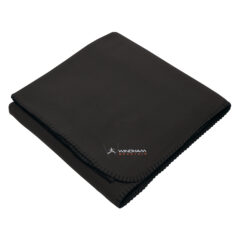 Fleece Stadium Blanket - 7018_BLK_Embroidery