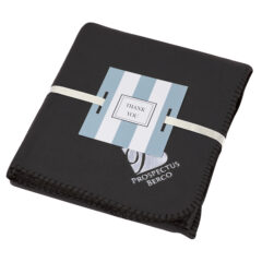 Fleece Stadium Blanket - 7018_BLK_Optional_Blanketcard