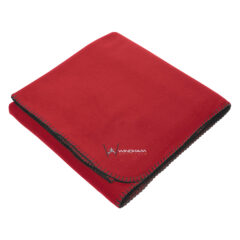 Fleece Stadium Blanket - 7018_RED_Embroidery