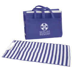 Beach Mat - 7019_BLUWHT_Silkscreen