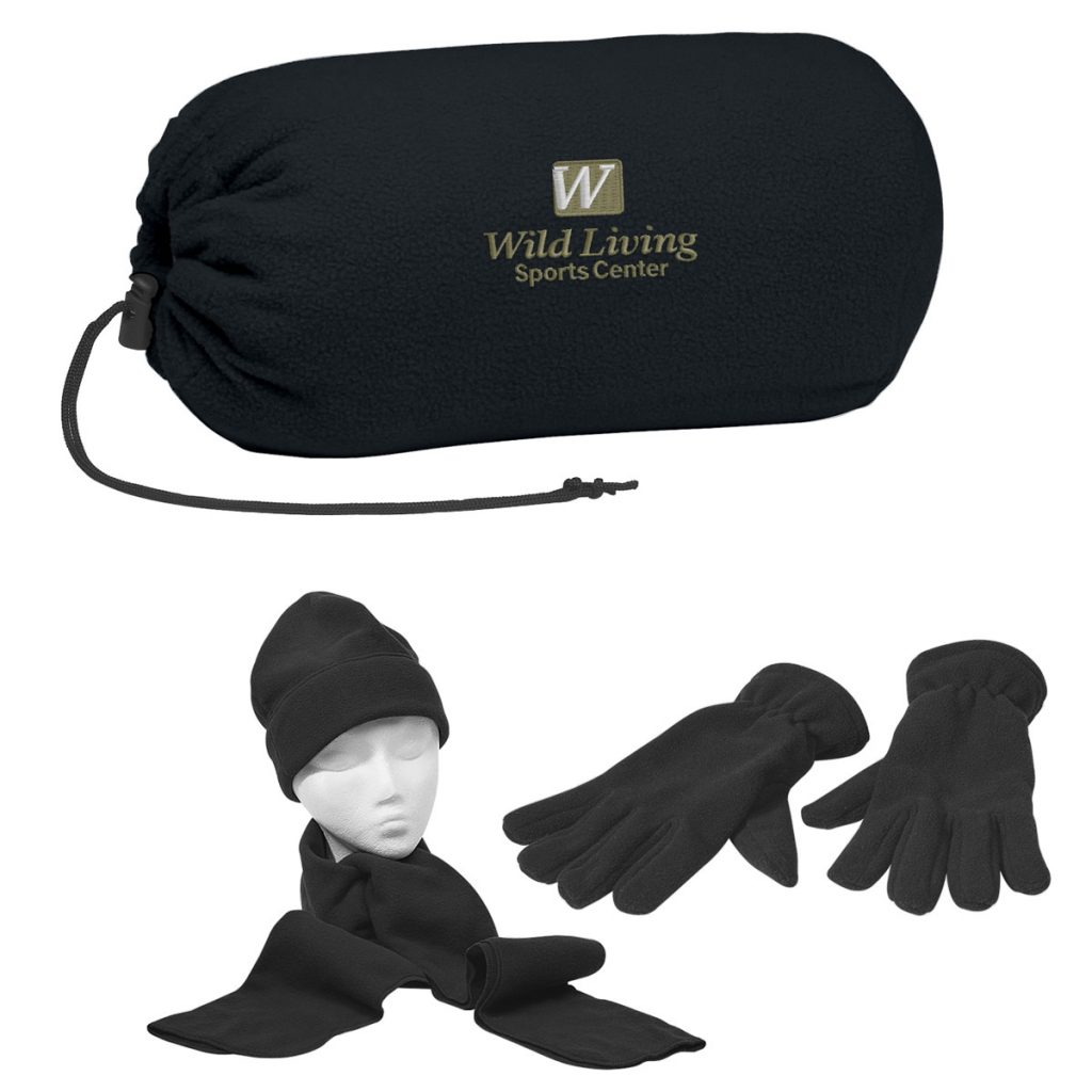 Keep Warm Buddy Set - 7033_BLK_Embroidery