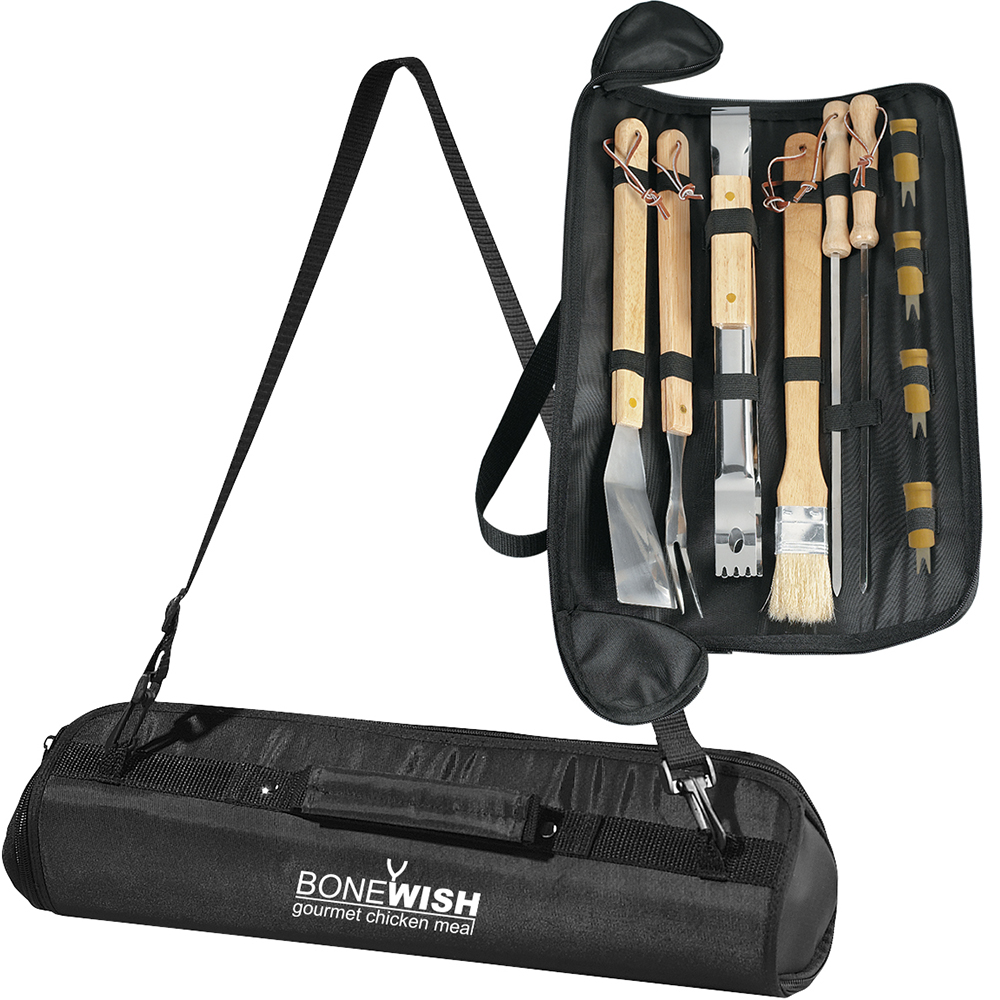 BBQ Set - 7038_BLK_Silkscreen