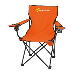 Folding Chair with Carrying Bag - 7050_ORN_Colorbrite