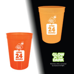 Nite-Glow Stadium Cup – 12 oz - 70512-neon-orange_1