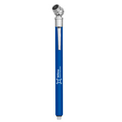Tire Gauge with Clip - 7205_METBLU_Silkscreen