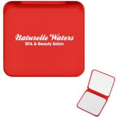 Compact Mirror with Dual Magnification - 7504_TRNRED_Silkscreen
