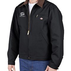 Dickies Duck Blanket Lined Work Jackets with Logo - 758 Black 758_51_p