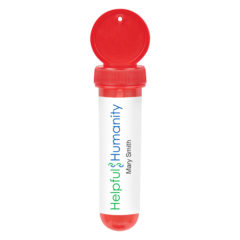 Tube Bubbles Dispenser – 1 oz - 766_RED_Personalization_White_Label