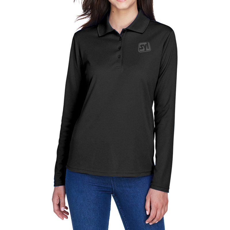 Core 365 Ladies’ Pinnacle Performance Long Sleeve Piqué Polo - 78192_9k_z