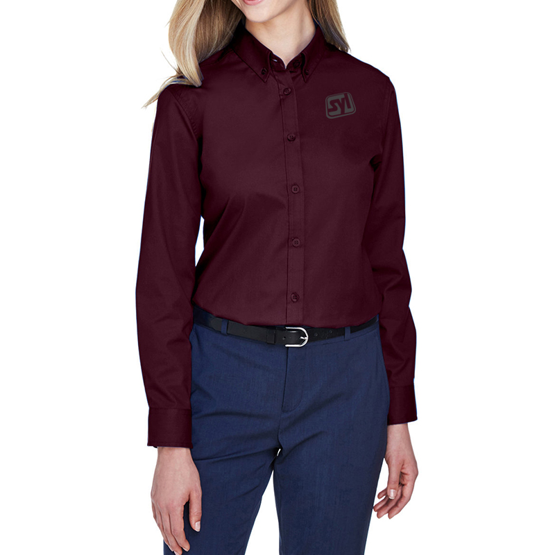 Core 365 Ladies’ Operate Long-Sleeve Twill Shirt - 78193_60_z