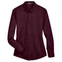 Core 365 Ladies’ Operate Long-Sleeve Twill Shirt - 78193_60_z_FF