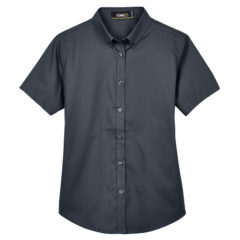 Core 365 Ladies’ Optimum Short Sleeve Twill Shirt - 78194_4m_z_FF