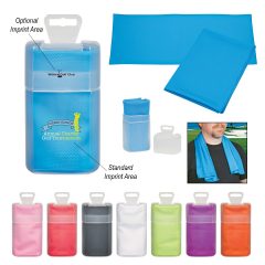 Cooling Towel in Plastic Case - 7855_group