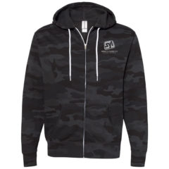 Independent Trading Co.–Unisex Lightweight Full-Zip Hooded Sweatshirt - 79556_f_fl