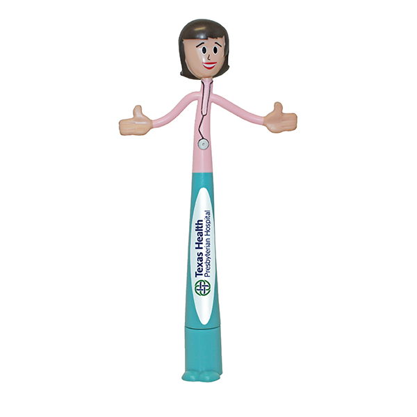 Health Care Professional Bend-A-Pen – Female - 80-55121-pink-blue_4