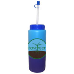 Mood Sports Bottle with Flexible Straw – 32 oz - 80-67550-blue-to-purple_1