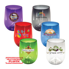 Plastic Stemless Wine Glass – 12 oz - 80-69000-clear_10