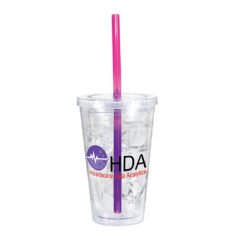 Victory Acrylic Tumbler with Mood Straw – 16 oz - 80-74116-clear_15