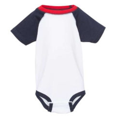 Rabbit Skins Infant Baseball Fine Jersey Bodysuit - 80162_f_fm